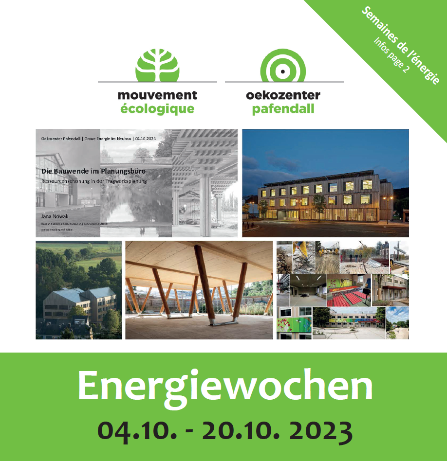 Erfolgreich abgeschlossene Energiewochen 04.10. - 20.10.2023