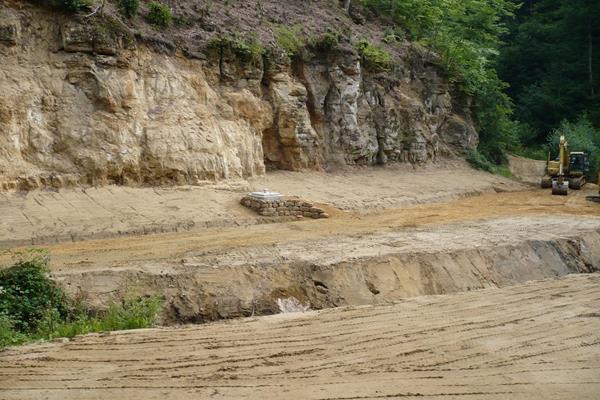 Modélisation terminée du terrain/couche de terre végétale