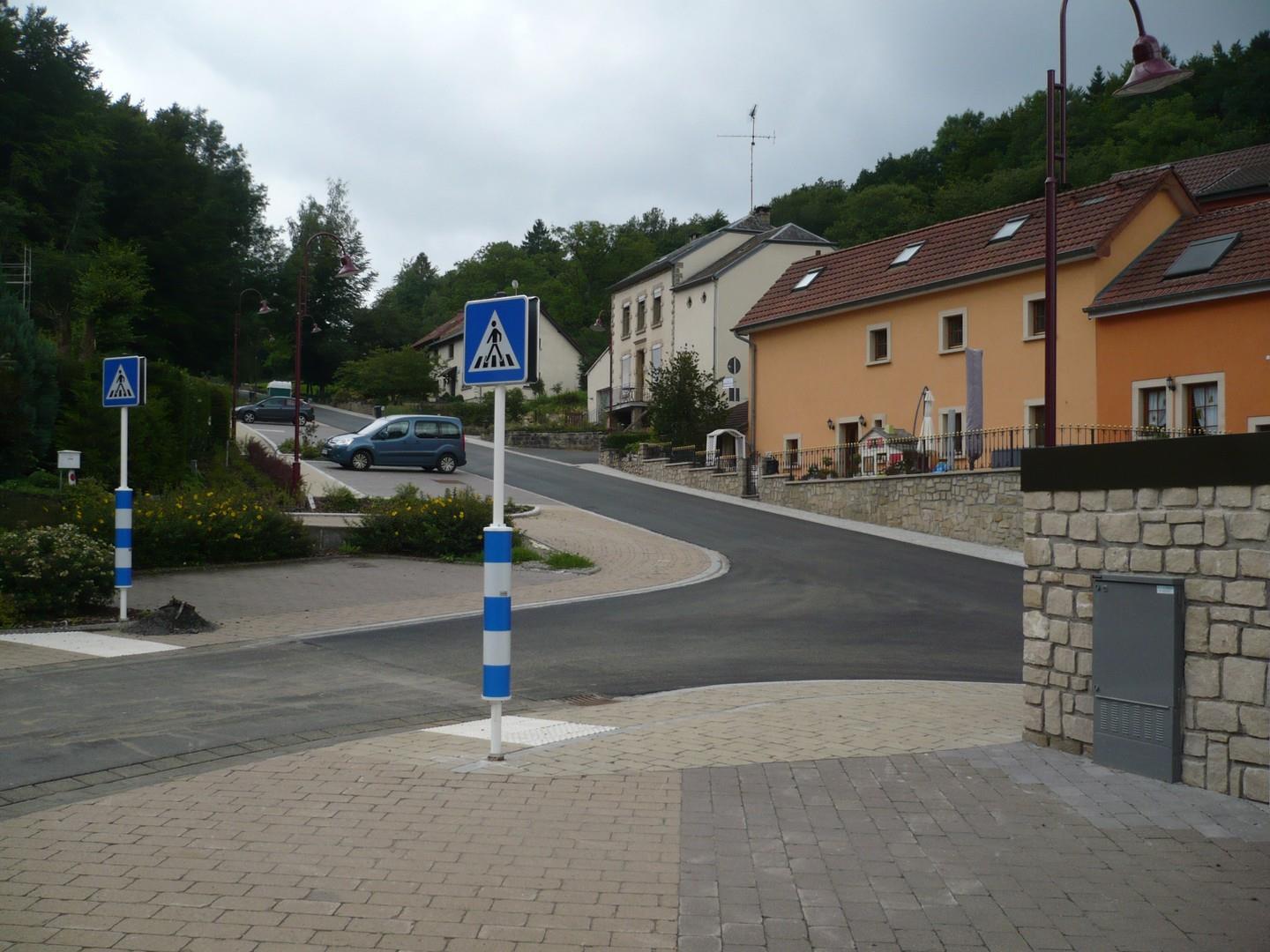 Rénovation d'un débouché - Extension de la « Montée de Ernzen » à Ernzen