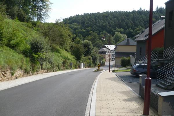 Verkehrsberuhigung - Ausbau der “Montee de Ernzen” in Ernzen