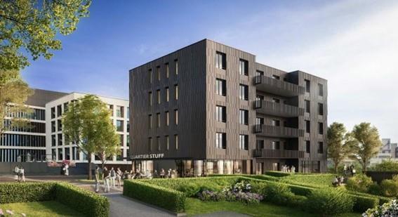 Neues OLAI-Gebäude in Luxemburg-Kirchberg