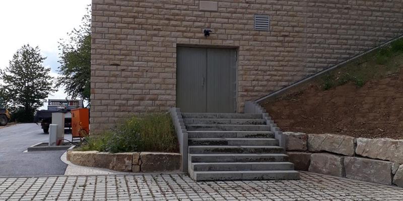 Extension de l'entrée - Extension réservoir d’eau potable « Seitert » à Haller