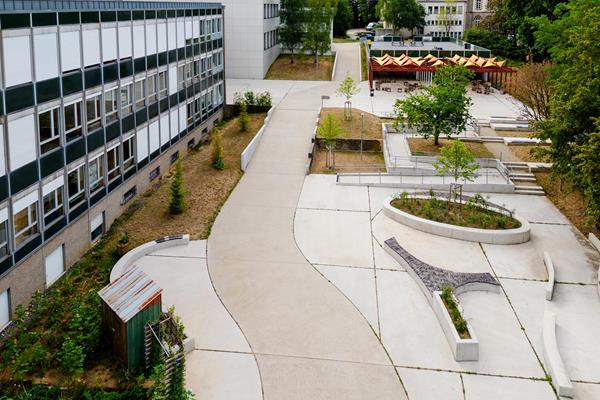 Réaménagement du site du Lycée Michel Lucius