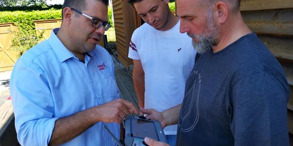 Précision aérienne  Notre nouveau système de drone DJI Matrice 4E en action