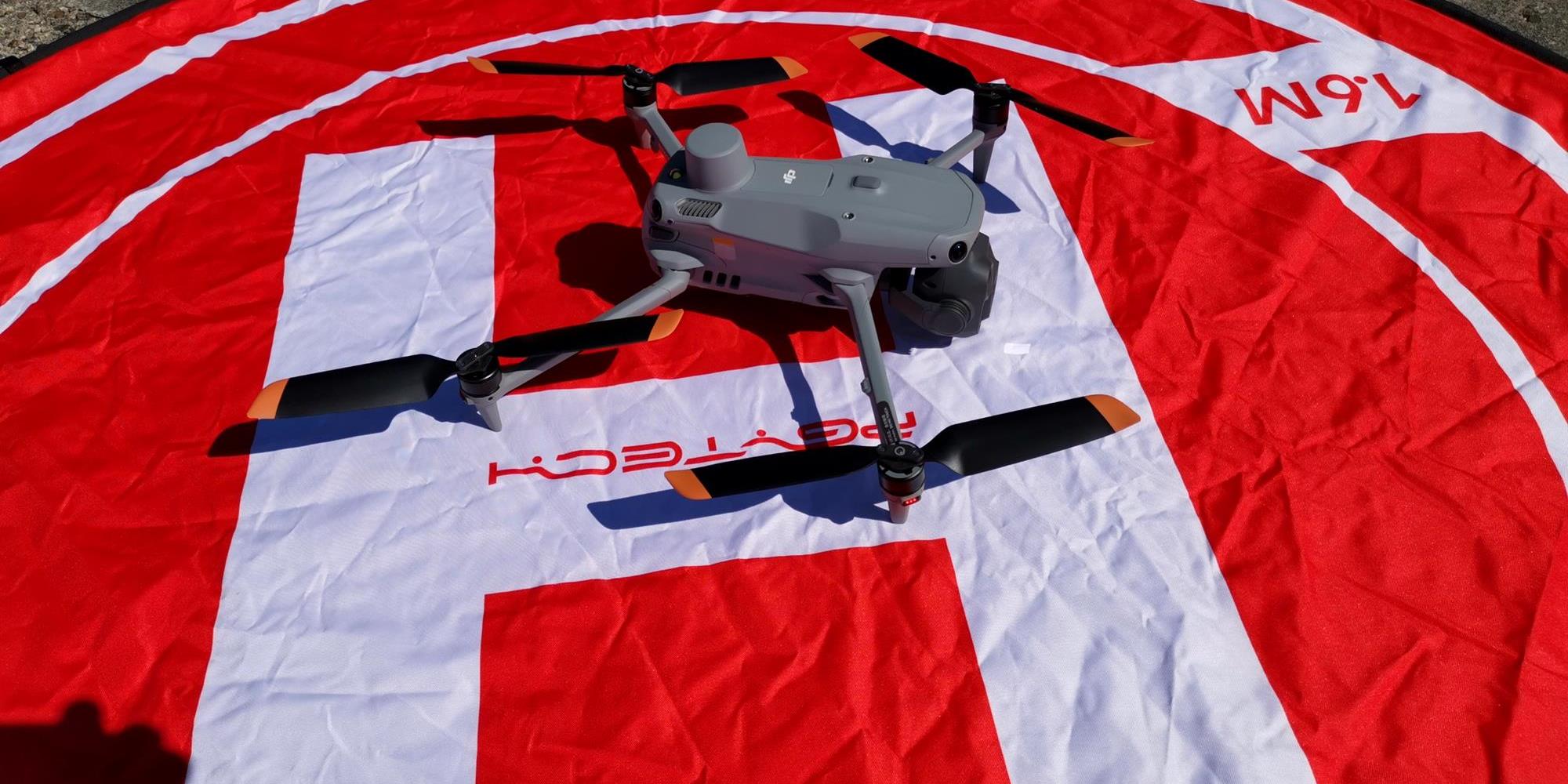 Précision aérienne  Notre nouveau système de drone DJI Matrice 4E en action