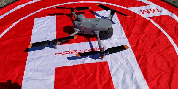 Précision aérienne  Notre nouveau système de drone DJI Matrice 4E en action