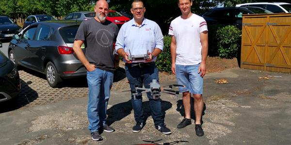 Précision aérienne  Notre nouveau système de drone DJI Matrice 4E en action