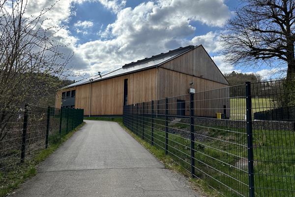 Nouveau hall des pompiers pour le Centre d'Incendie et de Secours à Vianden (CIS Vianden)