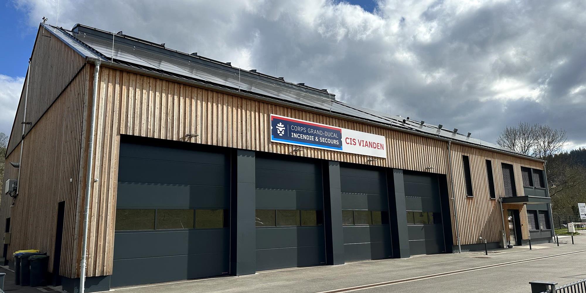 Einweihung der neuen Feuerwehrwache in Vianden