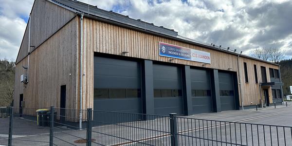 Einweihung der neuen Feuerwehrwache in Vianden