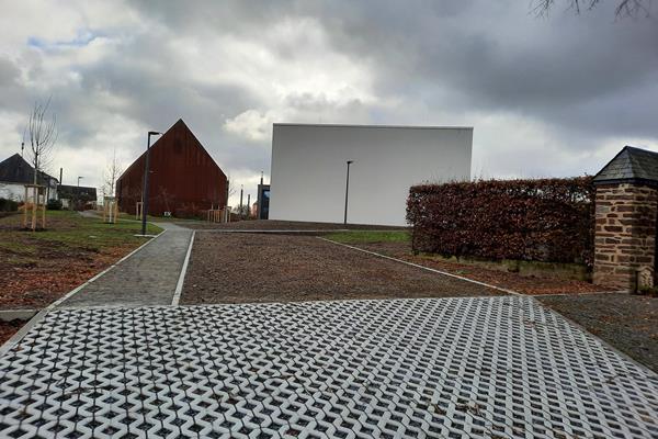 Construction d'un nouveau centre culturel à Eschdorf.