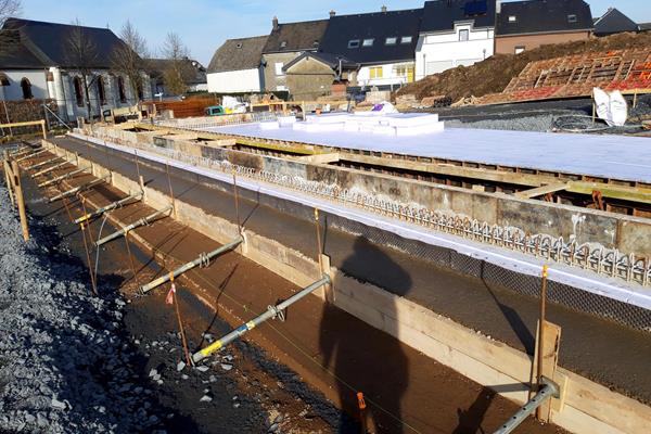 Construction d'un nouveau centre culturel à Eschdorf.