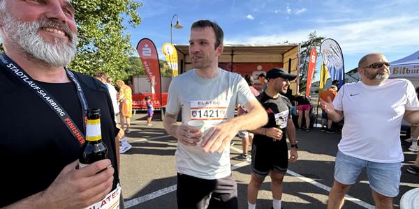 Ensemble au départ de la Course des Entreprises de Saarburg 2026